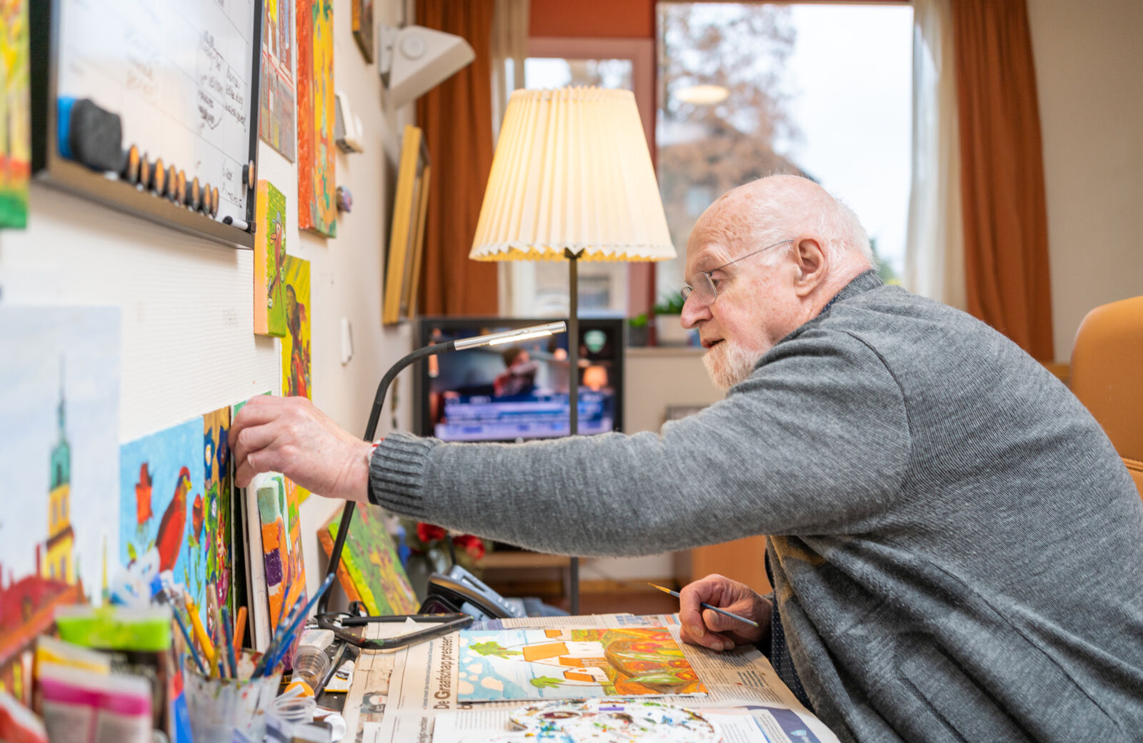 Dijkzicht kamer bewoner 1
